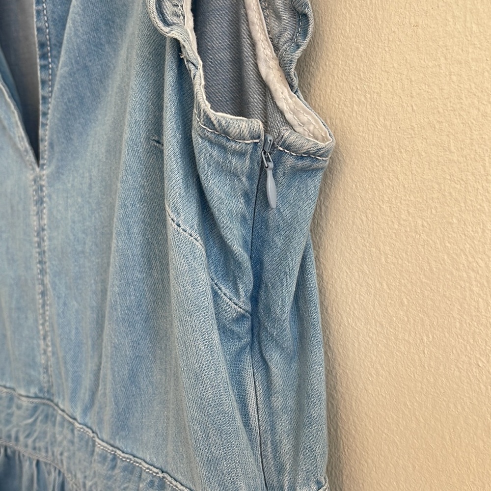 Kate Spade Dip Dye Denim Dress | Size 12 - Picture 11 of 16